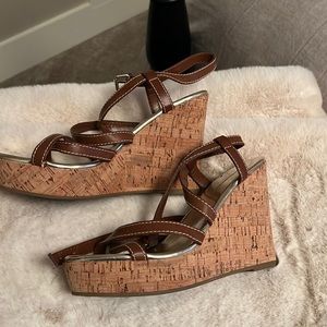 Banana republic cork wedges